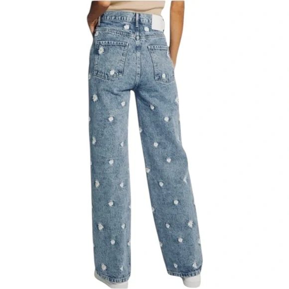Sandro Paris Daisy Jeans Cottagecore Soft Girl Boho Embroidered EU 38 US
28 US 6 - Picture 3 of 15